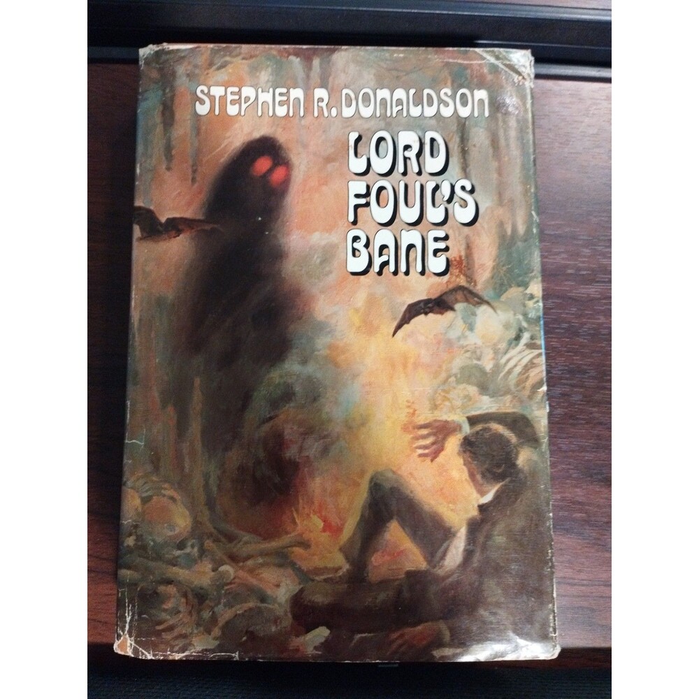 Lord Foul's Bane - Stephen R. Donaldson 1977 Ballantine Hardcover 1st Printing